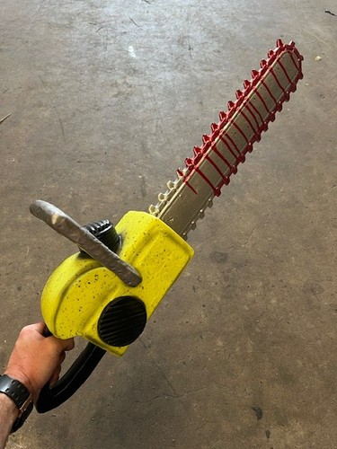 Bloody chainsaw movie prop - chainsaw,