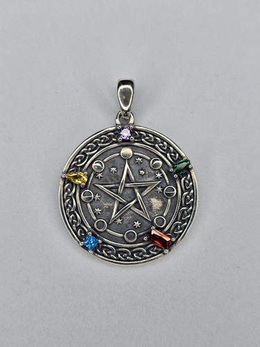 Pentagram chakra amulet - chakra,