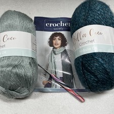 Crochet Society Scarf Pattern