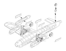 Cmk 7289 avro - 1:72, lancaster