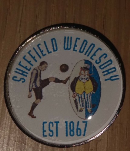 Retro sheffield wednesday pin - sheffield,
