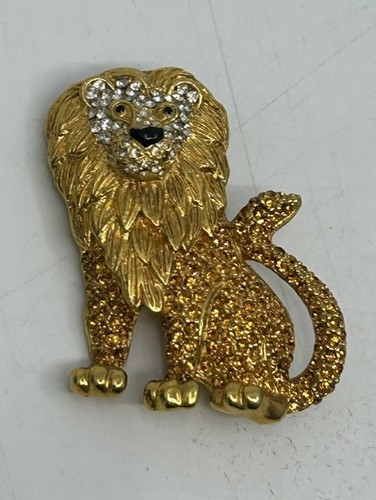 Vintage swarovski crystal - vintage, lion
