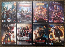 MARVEL SUPERHERO - DVD BUNDLE x 8  / ALL SEALED  NEW