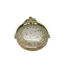 Sterling Silver Round Spinner