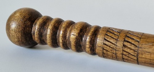 Antique vintage hand - hand, carved