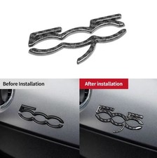 Abarth 500 to 595 Dash Badge Conversion - Carbon Look - Cover fits to Fiat 500