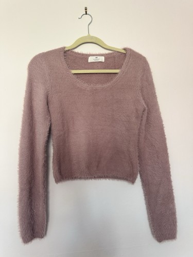 Dusky pink fluffy - pink,