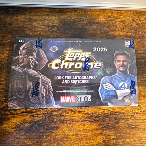 Topps 2025 chrome marvel - 2025,