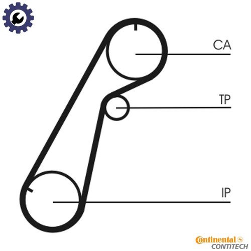 Timing belt ct1020 - timing,
