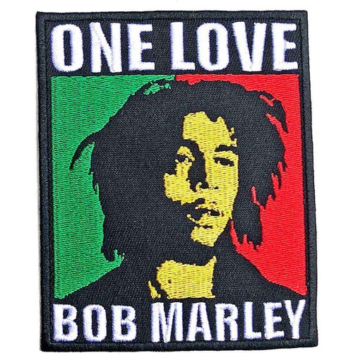 Bob marley standard patch - marley, one