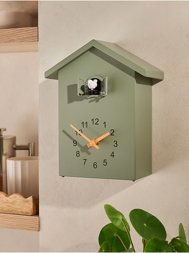 Green cuckoo wall - cuckoo,