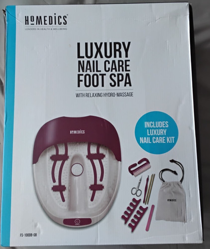 Homedics luxury nail - luxury, care
