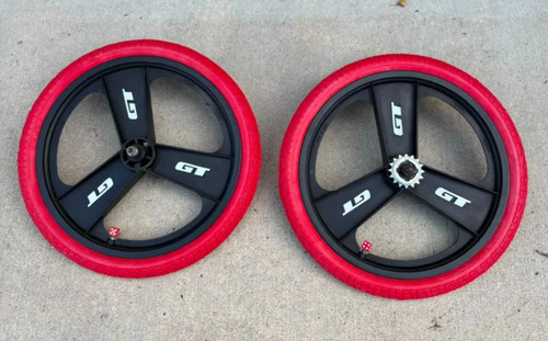 Bmx wheel stickers - gt,