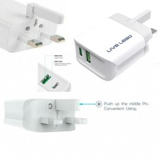 UK plug WALL Charger For Samsung Huawei iPhone 7 8 Xs XR 11 12 13 14 Pro Max +