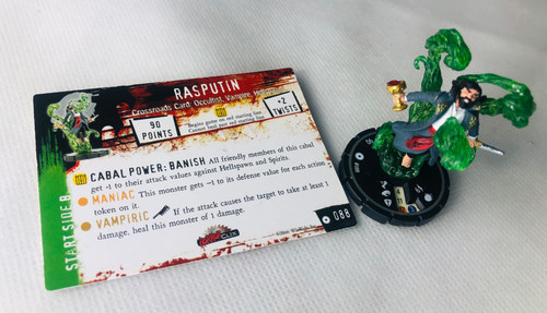 Horrorclix rasputin 088 - horrorclix, #088