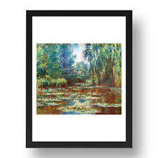 Water Lily Pond and Japanese Bridge, by Claude Monet,A2 (24x16") Poster