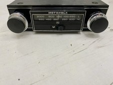 Motorola 124 Car Radio Working Classic/ Vintage Positive & Negative Earth