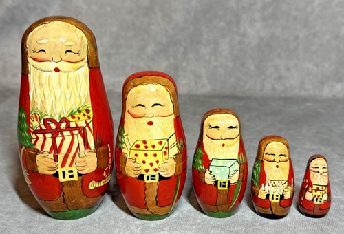 Vintage russian santa - vintage,
