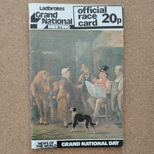 1976 Aintree Race Card Grand National Rag Trade