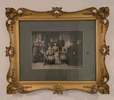 Antique Gilded Gesso Frame w/