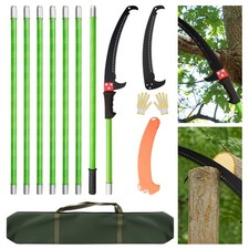 25.6Ft Pole Pruning Saw Telescopic Tree Pruner for Trimming Long Reach Pruner