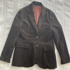 Crew Clothing - Mens Brown Cord Jacket size Large