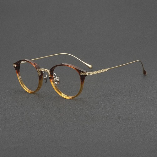 Retro oval acetate brown - brown, &