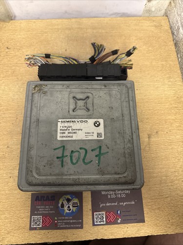 Bmw engine control unit ecu - bmw,