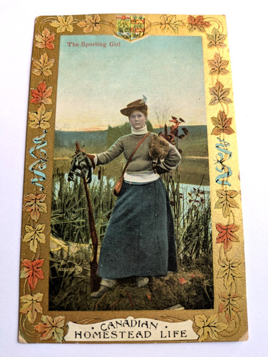 Vintage postcard real - vintage,