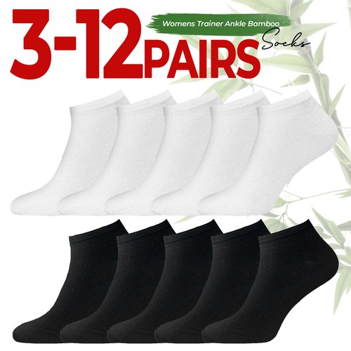 Pairs womens bamboo socks - 3-12,