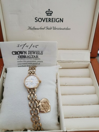 Vintage sovereign 9ct yellow - vintage,