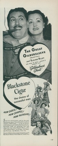 1944 blackstone cigar - 1944, harold