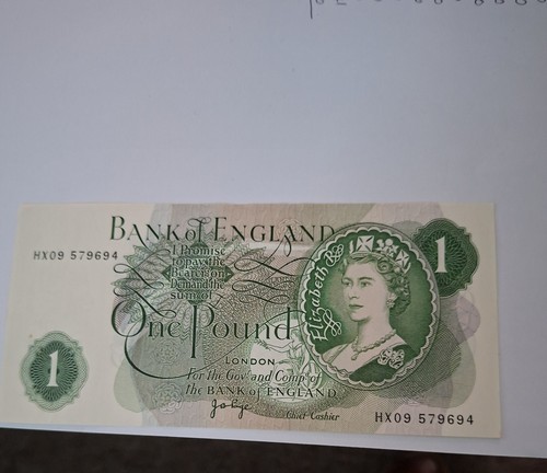 Bank england one - of, pound