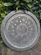 Vintage copper large serving - vintage,