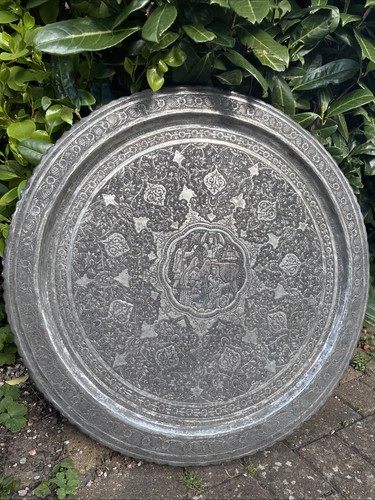 Vintage copper large serving - large,
