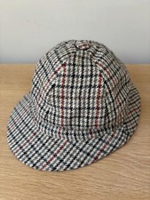 Barbour Wool Tweed Plaid HAT