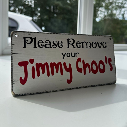 Wooden quote plaque please - wooden,