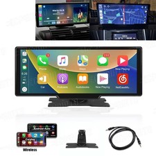 10.26'' Wireless Apple Carplay Portable Car Stereo Android Auto Touchscreen BT