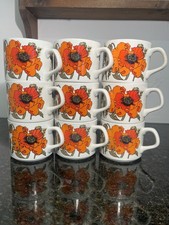 Meakin studio poppy mugs - poppy,
