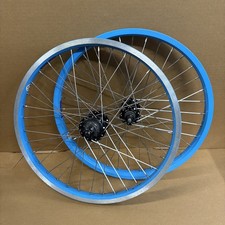 ABD Blue 20" BMX Wheelset -