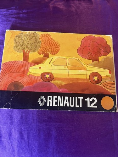 Renault 1975 driving and - renault, 12