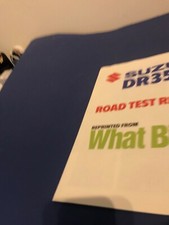 Suzuki  DR350S Enduro road test 