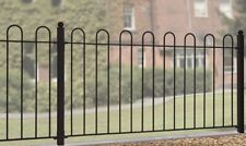 Hoop Fence Panel 1830mm GAP x 950mm H galvanised metal security railing fencing