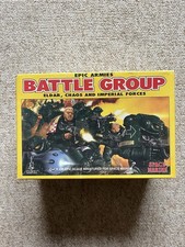 Epic Armies Battle Group set. Chaos and Imperial. Space Marine. Incomplete.