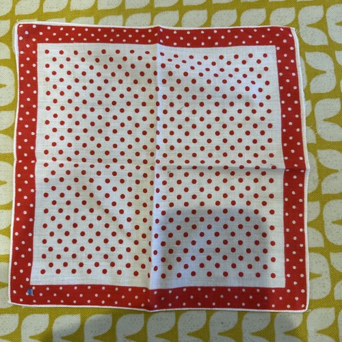 Vintage retro handkerchief - vintage,