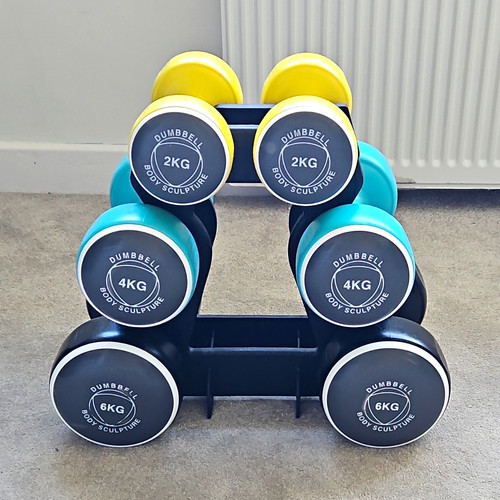 Body sculpture dumbbell set - dumbbell,