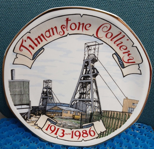 Tilmanstone colliery plate - tilmanstone,