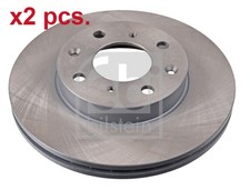 X2 PCS FRONT BRAKE DISC ROTOS