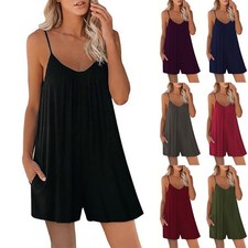 Ladies Strappy Loose Jumpsuit