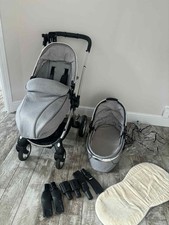 Egg Babystyle Stroller  Travel System Pram Pushchair 2in1 Platinum